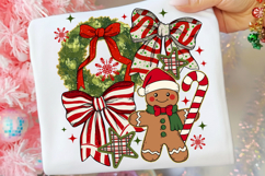 Retro Christmas Png, Trendy Christmas png, Merry Christmas Product Image 3