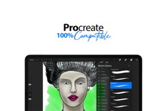20 Procreate Liquids Stamp Brushes Product Image 5