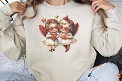 Couple Cupid For Valentine Clipart PNG Product Image 1