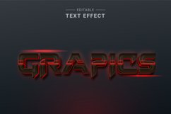 Editable Text Effect for Illustrator. Vector Graphic styles Product Image 1