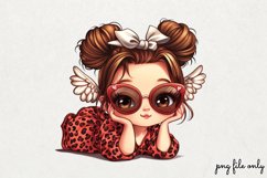 Lazy Sassy Angle for Valentine Clipart PNG Product Image 1