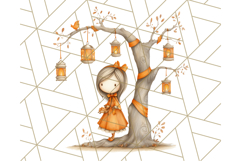 Whimsy Woods Harvest Festival Clipart PNG Files Product Image 3