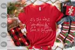 It's the Most Wonderful Time of the Year SVG Design Product Image 1