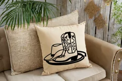 Cowboy boots svg, Cowboy hat cut file, Rodeo svg, png cricut Product Image 4