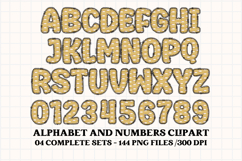 Back to School Alphabet png, letters doodle, school clipart Product Image 5
