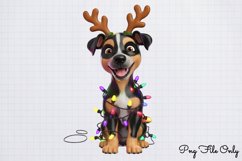 Christmas Dog Clipart Bundle PNG Product Image 15
