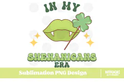 Happy St Patrick's Day PNG DTF Irish Lucky Leprechaun Beer Product Image 1