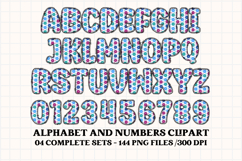 Frozen Princess Alphabet png clipart, Frozen letters doodle Product Image 5