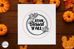 Thanksgiving Coasters SVG Bundle | Drink Coaster | SVG Product Image 11