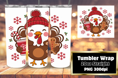 Handcrafted 20oz Tumbler Design , Christmas Product Image 1