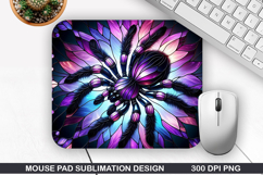 Spiders Mouse Pad Sublimation,Halloween Mouse Pad PNG Design Product Image 1