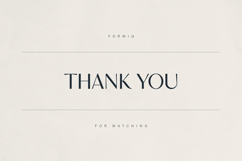 Formiq - elegant display font Product Image 11