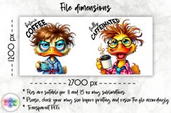 Sarcastic Coffee Mug Wrap | Both Side Funny Mug Wrap Product Image 2