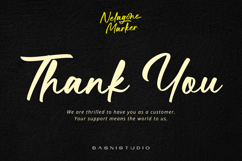 Nelagone Marker Casual Marker Font Product Image 11
