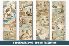 Ephemera Nautical Bookmarks Png Product Image 1