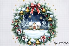 Christmas Winter Scenes Clipart PNG Product Image 1