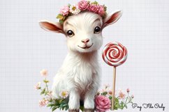 Lollipop Animals Clipart PNG Product Image 1