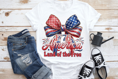 1776 America Land Of The Free PNG T-Shirt|4th of July PNG Product Image 10