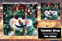 Cozy Christmas 20oz Tumbler Wrap Sublimation Product Image 1