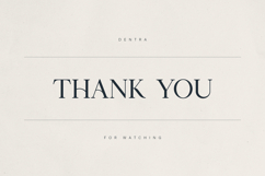 Dentra Refined Serif with Soul Product Image 11