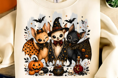 Cute Halloween Bats PNG, Coquette Bat Trio Sublimation, Bats Product Image 2