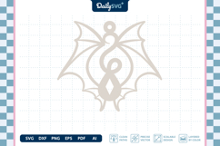 Demon Wings Earrings Laser Cut Product Image 3