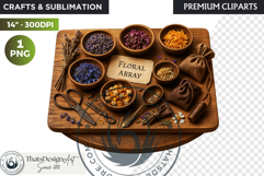 Cosy Witch's Apothecary magic Clipart PNG witchcraft graphic Product Image 1