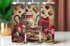 Valentine Tumbler Wrap 20 oz - teapot Product Image 1