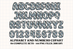 I Love Books Alphabet Clip Art - Book Lover letters doodle Product Image 5