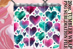 WHIMSICAL MOMENTS 20oz TUMBLER WRAP, Heart Product Image 1