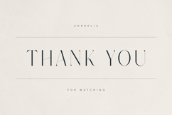 Sorrelia Elegant Display Serif Product Image 11