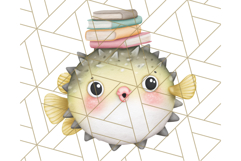 Sea Animal Clipart for Kids PNG, Ocean Animals Clip Art Png Product Image 3