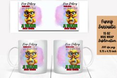 Sarcastic Mug Wrap Sublimation, Mug Wrap PNG Product Image 1