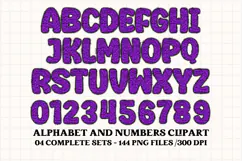 Animal Skin Alphabet png clipart, Texture letters doodle Product Image 5
