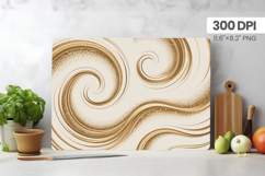 Happy New Year Cutting Board PNG Festive New Year's Eve 2026 Product Image 1