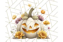 Cottagecore Halloween Clipart Cozy PNG, Autumn Fall Png Product Image 3