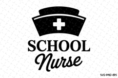 School Nurse Svg | Nurse Svg | Svg Cut Files Product Image 1