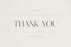 Iselora A Sophisticated Serif Font Product Image 11