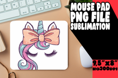 ENCHANTED MOUSE MAT GIFT INSPIRATION, Unicorn Product Image 1
