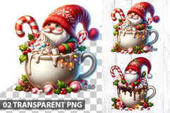 Christmas Sublimation Clipart Bundle - Christmas PNG files Product Image 12