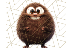 Chunky Kawaii Woodland Critters PNG Clipart, Cute Animals Product Image 3
