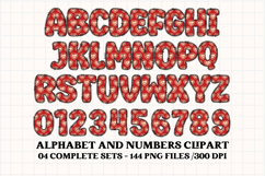 Love Forever Alphabet &amp; Numbers Clipart Set Product Image 5