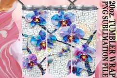 Sublimation Art - Bloom Tumbler Design Product Image 1