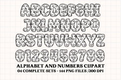 Barcelona Soccer Alphabet png clipart, soccer letters doodle Product Image 5