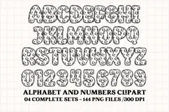 Barcelona Soccer Alphabet png clipart, soccer letters doodle Product Image 5
