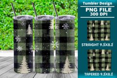 Christmas Tree Tumbler Wrap design, 20oz Tumbler wrap png Product Image 1