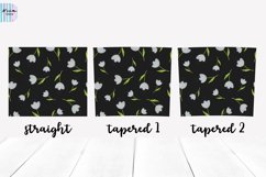 Flowers Skinny Seamless Tumbler Sublimation Wrap Bundle Product Image 12