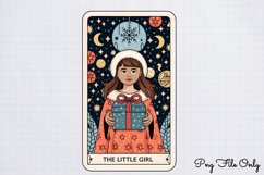 Christmas Tarot Card Clipart PNG Product Image 1
