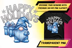 Elegant PNG Artwork for T-Shirt Crafts , Gnome Product Image 1