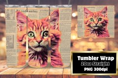 Feline Fantasy Sublimation Wrap for 20oz Tumblers Product Image 1